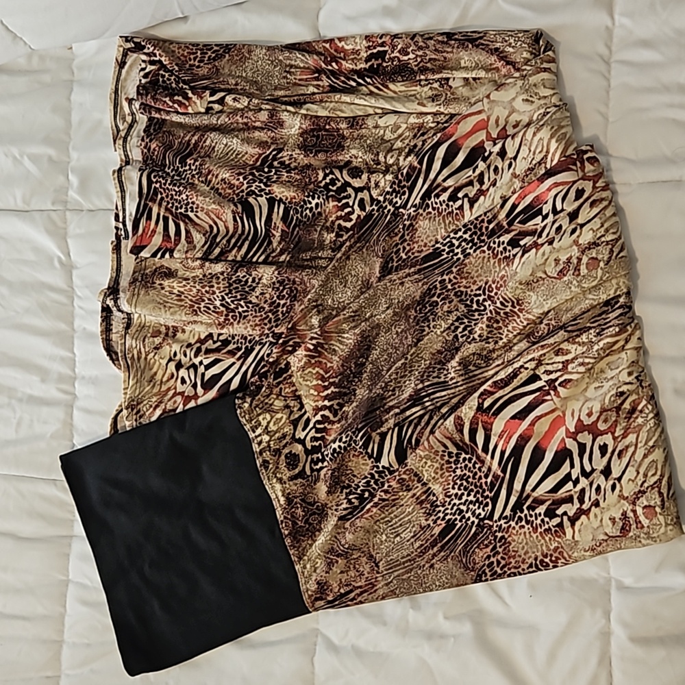 ANIMAL PRINT MAXI Skirt